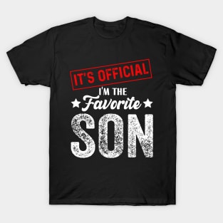 It's official i'm the favorite son, favorite son T-Shirt